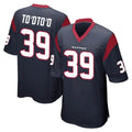 H.Texans #39 Henry To'oTo'o Player Navy Home Game Ldoa Stitched Jerseys