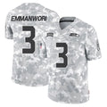 S.Seahawks #3 Nick Emmanwori Player Arctic Camo Limited Salute To Service Home Game Ldoa Stitched Jerseys