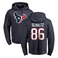 H.Texans #86 Dalton Schultz Player Navy Pro Line Pullover Hoodie Limited Game Ldoa Stitched Jerseys