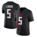 A.Falcons #5 Drake London Player Black Vapor Untouchable Limited Home Game Ldoa Stitched Jerseys