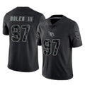A.Cardinals #97 Walter Nolen III Player Black RFLCTV Limited Home Game Ldoa Stitched Jerseys