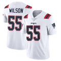 NE.Patriots #55 Jared Wilson Player White Vapor Untouchable Home Game Ldoa Stitched Jerseys