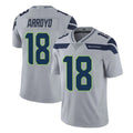 S.Seahawks #18 Elijah Arroyo Player Gray Limited Vapor Untouchable Home Game Ldoa Stitched Jerseys