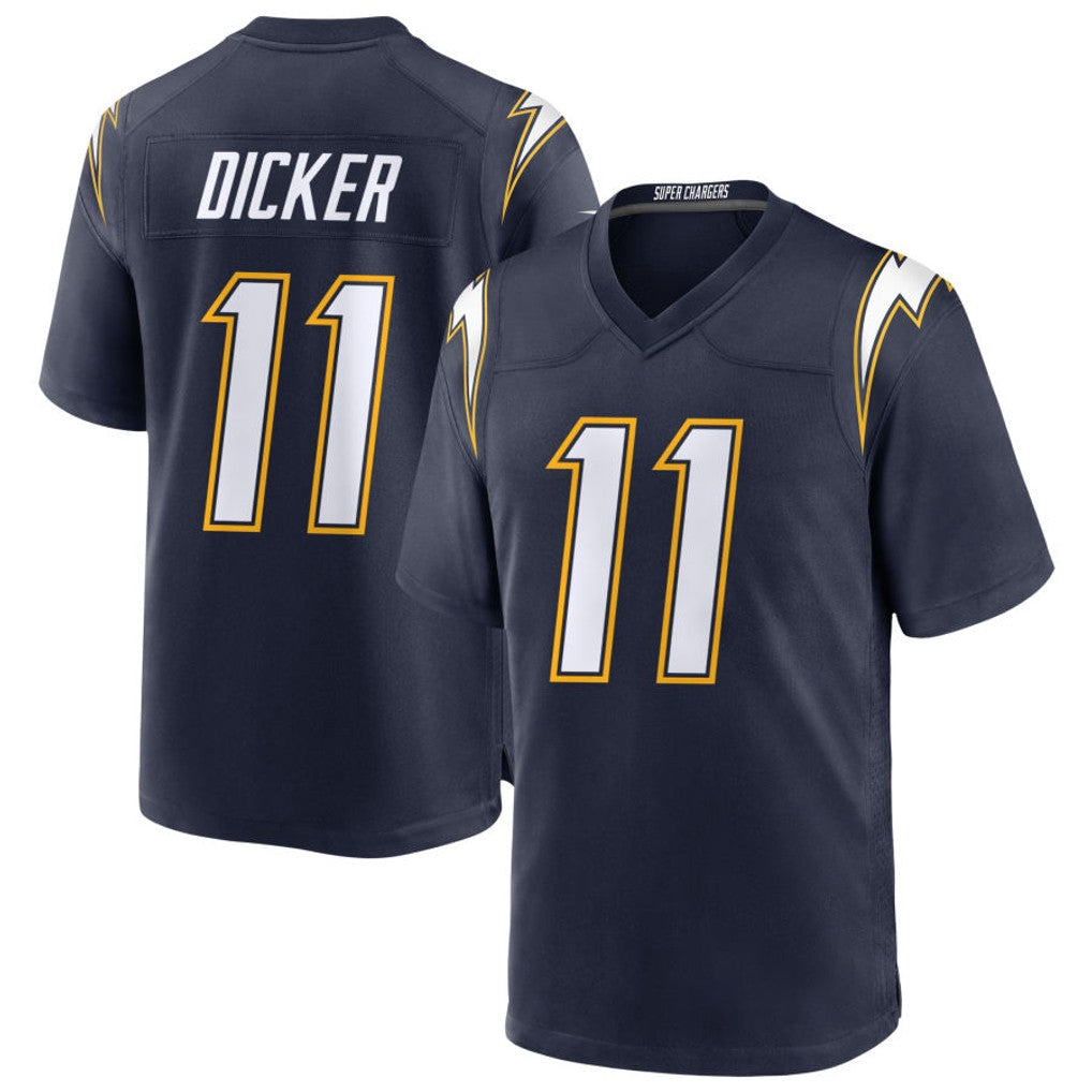LA.Chargers #11 Cameron Dicker Player Navy Alternate Home Game Ldoa Stitched Jerseys