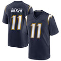 LA.Chargers #11 Cameron Dicker Player Navy Alternate Home Game Ldoa Stitched Jerseys