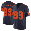 C.Bears #99 Gervon Dexter Sr. Player Navy Blue Alternate Vapor Untouchable Limited Ldoa Stitched Jerseys