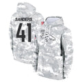 D.Broncos #41 Drew Sanders Player Arctic Camo Salute to Service Hoodies Limited Game Ldoa Stitched Jerseys