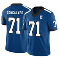IN.Colts #71 Matt Goncalves Player Royal Limited Indiana Nights Alternate Vapor F.U.S.E. Home Game Ldoa Stitched Jerseys