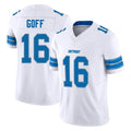 D.Lions #16 Jared Goff Player White Limited Vapor F.U.S.E. Alternate Home Game Ldoa Stitched Jerseys