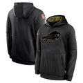 B.Bills ## Bills Blank Player Black Salute to Service Hoodies Hame Ldoa Stitched Jerseys