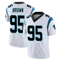 C.Panthers #95 Derrick Brown Player White Vapor Untouchable Limited Game Ldoa Stitched Jerseys