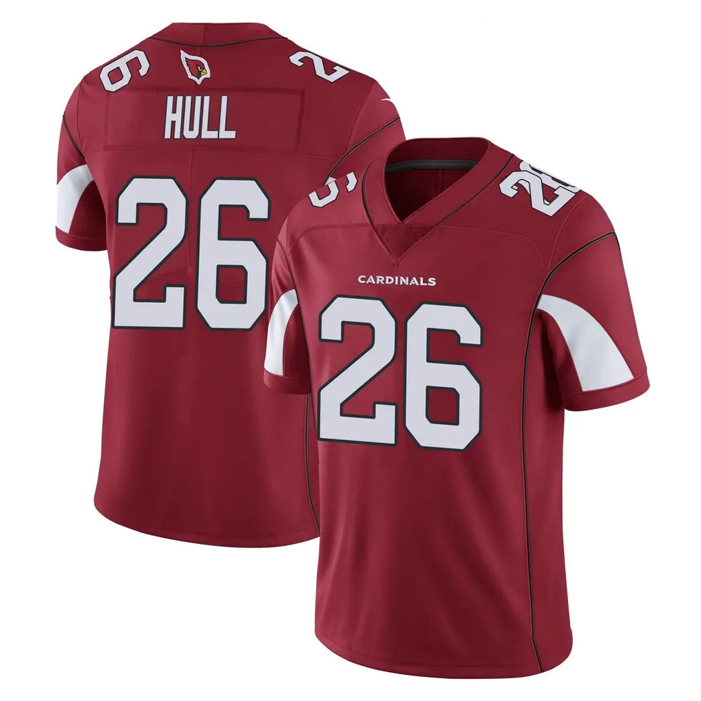 A.Cardinals #26 Evan Hull Player Cardinal Vapor Limited Home Game  Stitched Jerseys