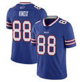 B.Bills #88 Dawson Knox Player Royal Vapor Untouchable Limited Ldoa Stitched Jerseys