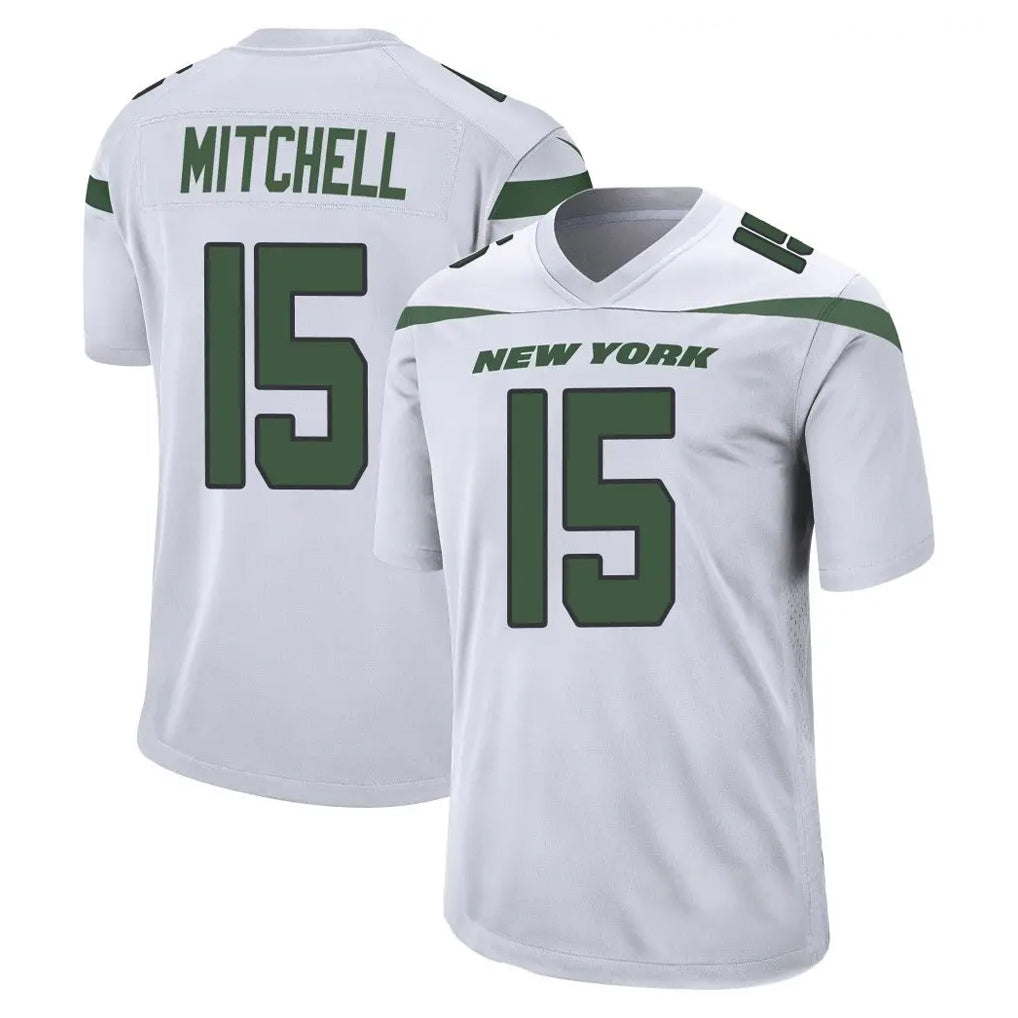 NY.Jets #15 Adonai Mitchell Player White Spotlight Home Game Ldoa Stitched Jerseys