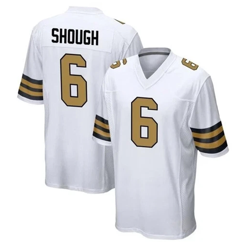 NO.Saints #6 Tyler Shough Player White Alternate Home Game Ldoa Stitched Jerseys