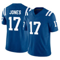 IN.Colts #17 Daniel Jones Player Royal Limited Vapor F.U.S.E. Home Game Ldoa Stitched Jerseys