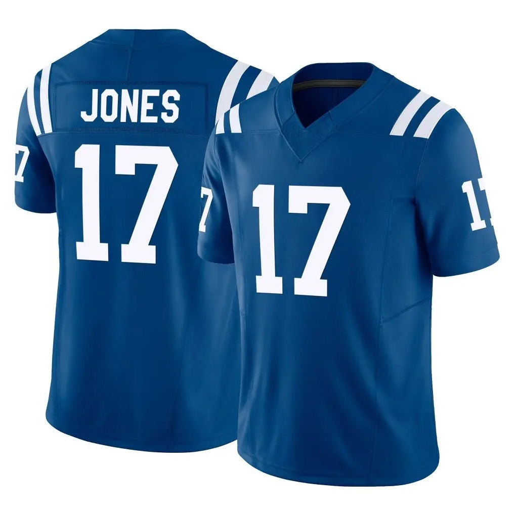 IN.Colts #17 Daniel Jones Player Royal Limited Vapor F.U.S.E. Home Game Ldoa Stitched Jerseys