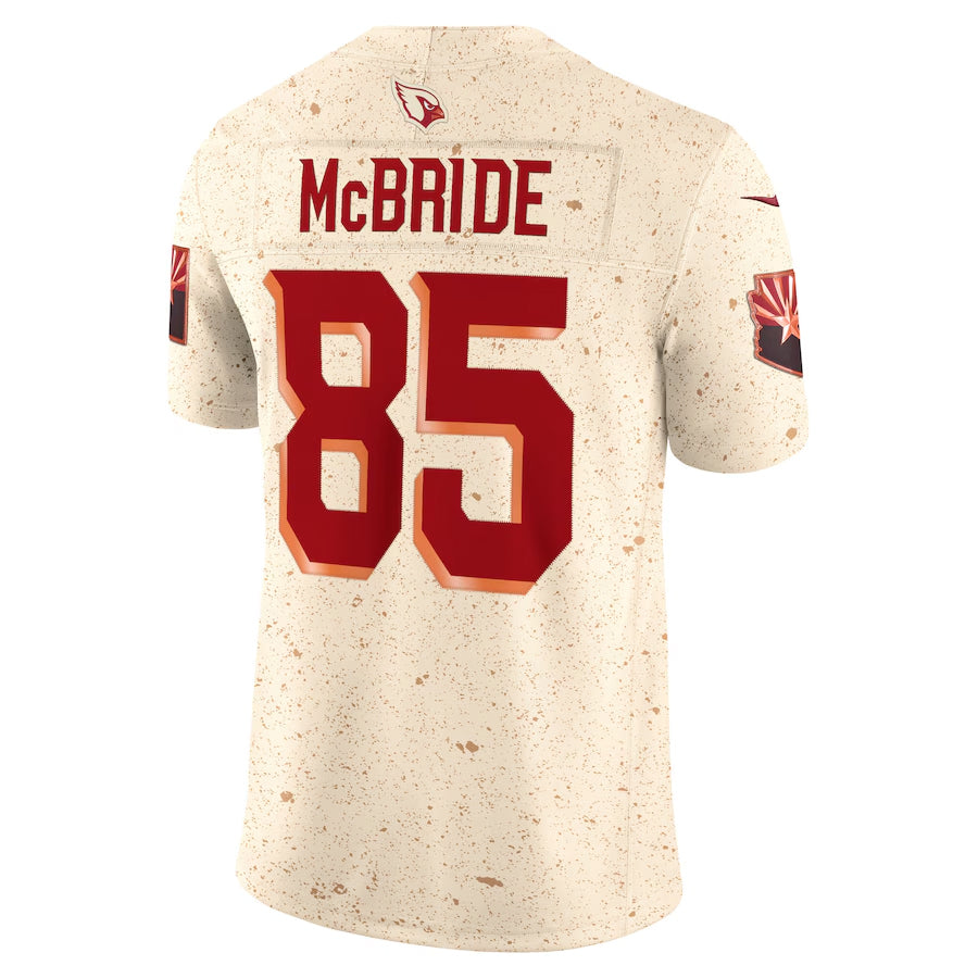 A.Cardinals #85 Trey McBride Player Rivalries Collection Vapor Limited Ldoa Stitched Jerseys