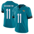 J.Jaguars #11 Parker Washington Player Teal Vapor Untouchable Limited Home Game Ldoa Stitched Jerseys