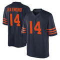 C.Bears #14 Kalif Raymond Player Navy Blue Alternate Game Ldoa Stitched Jerseys