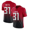 A.Falcons #31 Xavier Watts Player Red Vapor Untouchable Limited Home Game Ldoa Stitched Jerseys