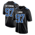 D.Lions #97 Aidan Hutchinson Player Black Fashion Home Game Ldoa Stitched Jerseys