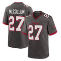 TB.Buccaneers #27 Zyon McCollum Player Pewter Alternate Home Game Ldoa Stitched Jerseys