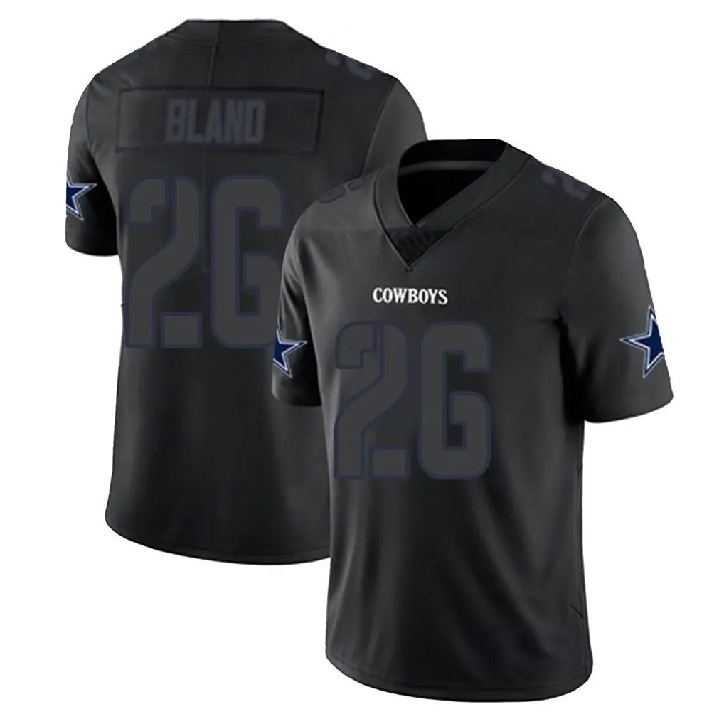 D.Cowboys #26 DaRon Bland Player Black Impact Limited Home Game Ldoa Stitched Jerseys