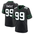 NY.Jets #99 T'Vondre Sweat Player Black Legacy Home Game Ldoa Stitched Jerseys