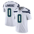 S.Seahawks #0 DeMarcus Lawrence Player White Limited Vapor Untouchable Home Game Ldoa Stitched Jerseys