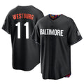 B.Orioles #11 Jordan Westburg Player Black City Connect Home Game Ldoa Stitched Jerseys