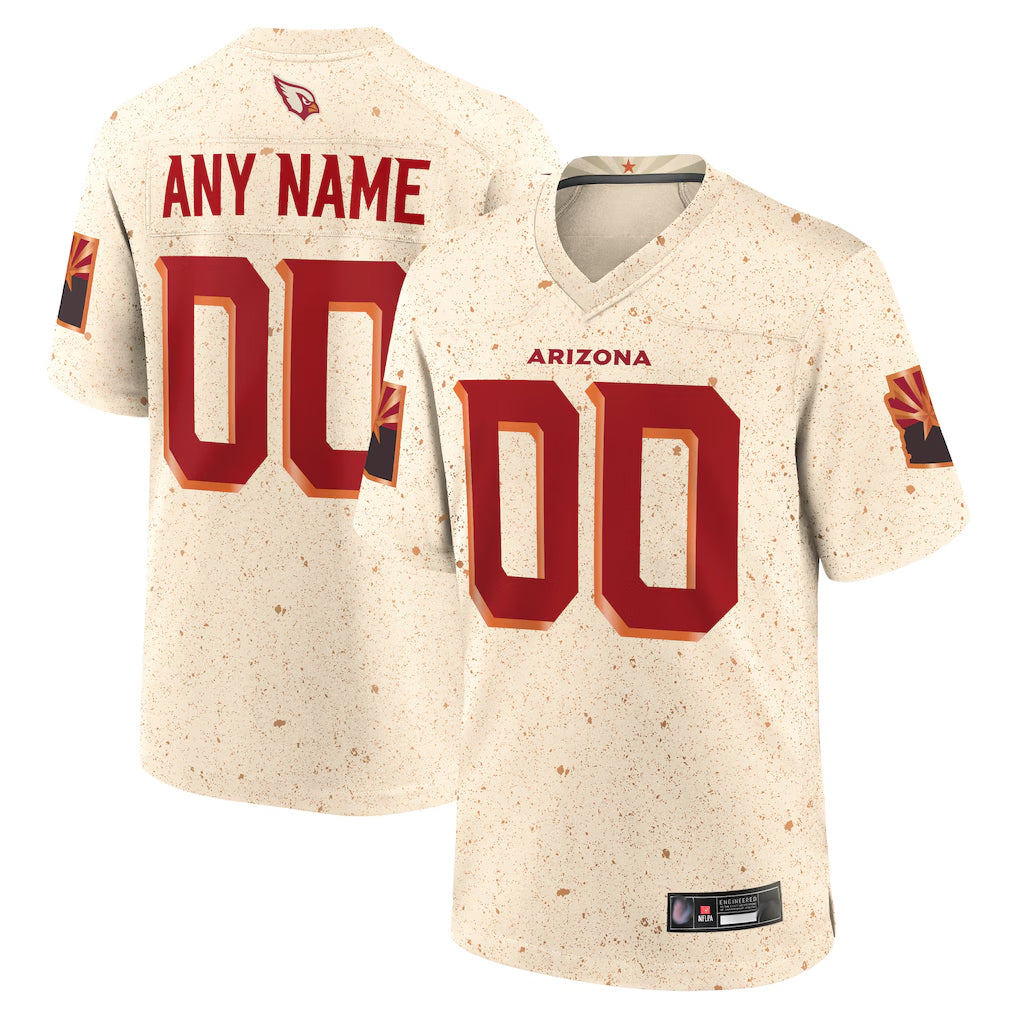Custom A.Cardinals Cream Rivalries Collection Home Game Ldoa Stitched Jerseys
