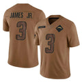 LA.Chargers #3 Derwin James Jr. Player Brown Salute To Service Limited Ldoa Stitched Jerseys