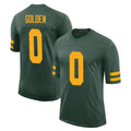 GB.Packers #0 Matthew Golden Player Green Alternate Vapor Home Game Ldoa Stitched Jerseys