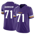 M.Vikings #71 Christian Darrisaw Player Purple Limited Vapor F.U.S.E. Home Game Ldoa Stitched Jerseys
