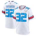H.Texans #32 David Montgomery Player Whtie 2026 Rivalries Vapor Home Game Ldoa Stitched jerseys