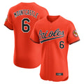 B.Orioles #6 Ryan Mountcastle Player Orange Limited Elite Home Game Ldoa Stitched Jerseys