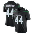 NY.Jets #44 Jamien Sherwood Player Stealth Black Limited Vapor Home Game Ldoa Stitched Jerseys