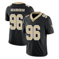 NO.Saints #96 Carl Granderson Player Black Limited Vapor Untouchable Home Game Ldoa Stitched Jerseys