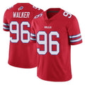 B.Bills #96 Deone Walker Player Red Vapor Untouchable Limited Xdoa Stitched Jerseys