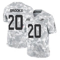 M.Dolphins #20 Jordyn Brooks Player Arctic Camo Salute To Service Limited Game Ldoa Stitched Jerseys