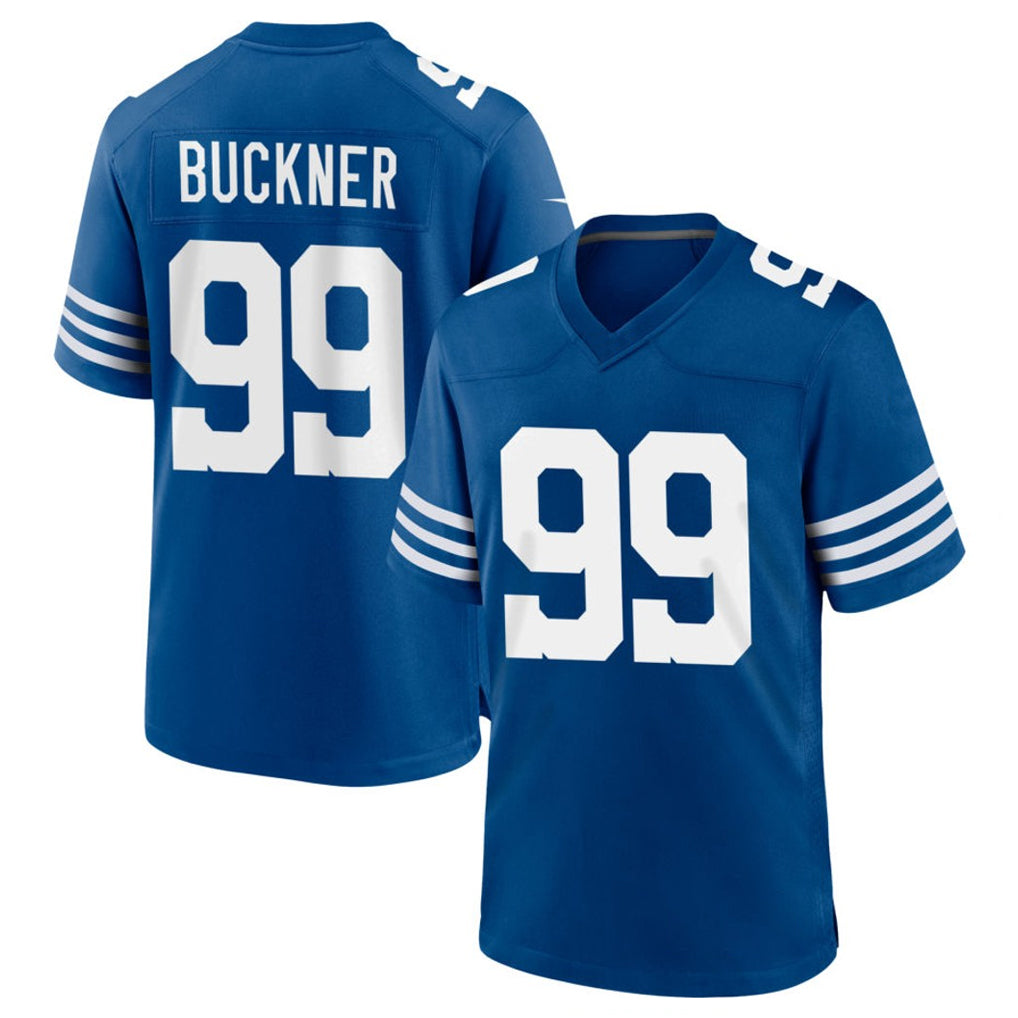 IN.Colts #99 DeForest Buckner Player Royal Limited Home Game Ldoa Stitched Jerseys