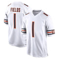 C.Bears #1 Jaylon Johnson Player White Home Game Ldoa Stitched Jerseys