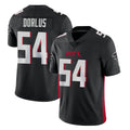 A.Falcons #54 Brandon Dorlus Player Black Vapor Untouchable Limited Home Game Ldoa Stitched Jerseys