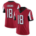 A.Falcons #18 Kirk Cousins Player Red Color Vapor Untouchable Limited Home Game Ldoa Stitched Jerseys