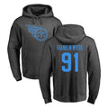 T.Titans #91 John Franklin-Myers Player Ash One Color Pullover Hoodies Home Game Ldoa Stitched Jerseys