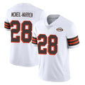 C.Browns #28 Emmanuel McNeil-Warren Player White Limited  Vapor 1946 Collection Alternate Game Ldoa Stitched Jerseys