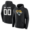 Custom J.Jaguars Black Pullover Hoodies Limited Any Name & Numbers Ldoa Stitched Jerseys