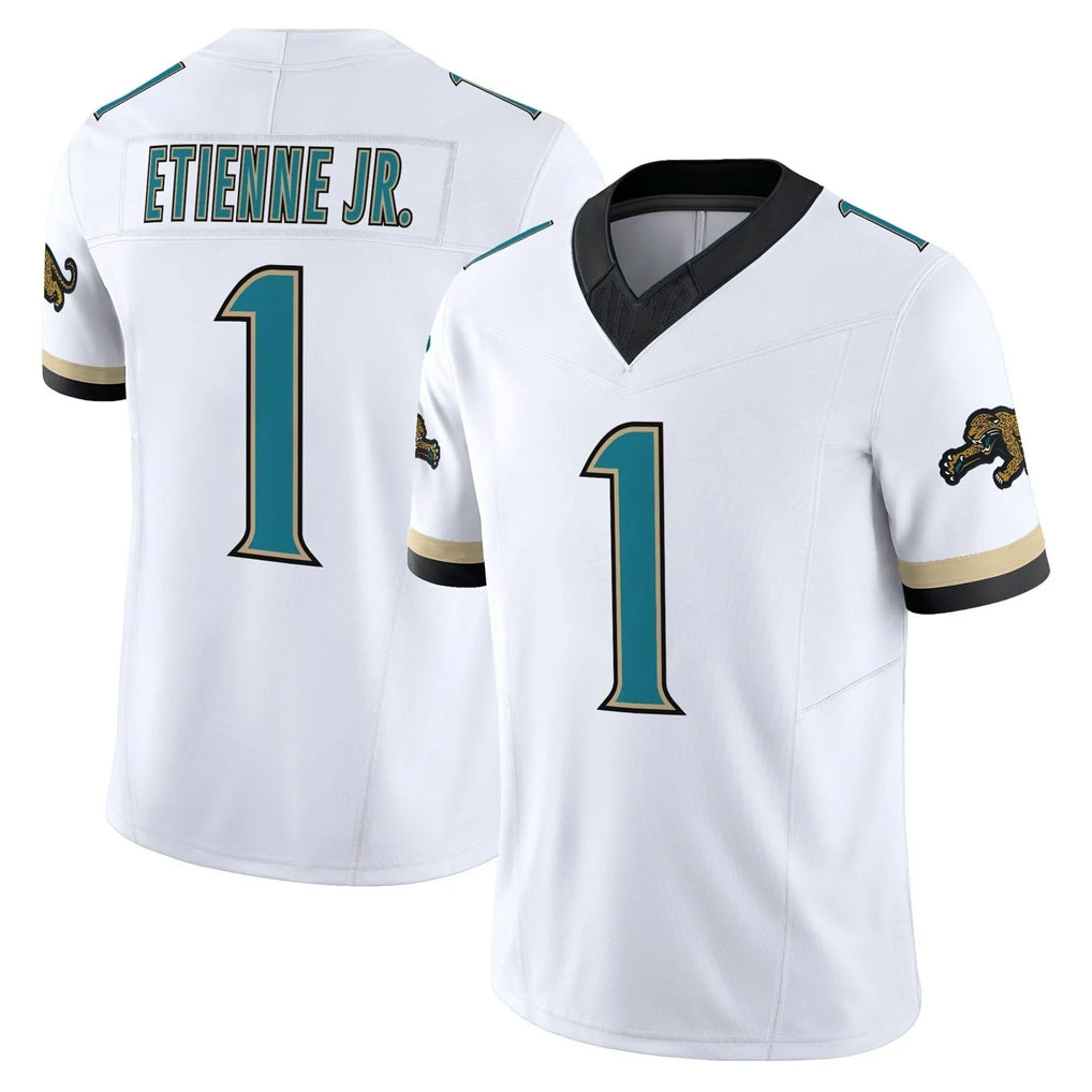 J.Jaguars #1 Montaric Brown Player White Prowler Throwback Vapor F.U.S.E. Limited Home Game Ldoa Stitched Jerseys