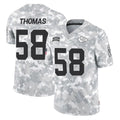 KC.Chiefs #58 Derrick Thomas Player Arctic Camo Salute To Service Limited Game Ldoa Stitched Jerseys